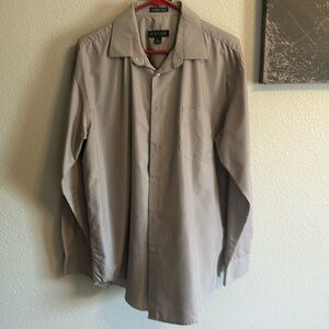 Zylos grey button down.